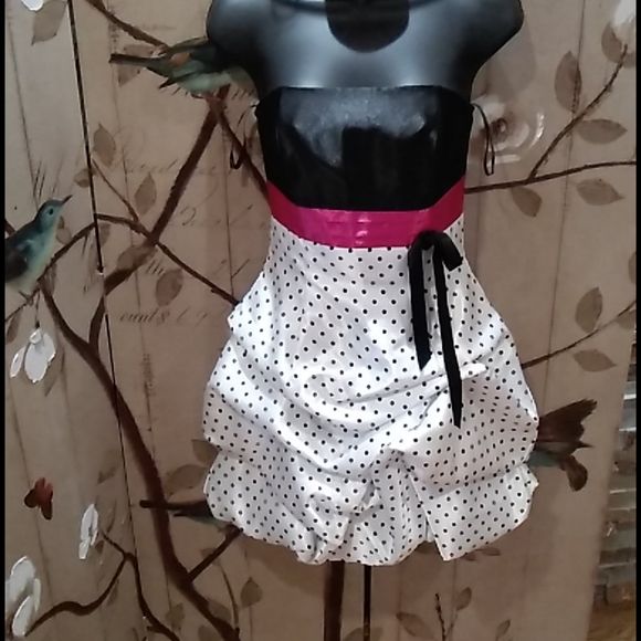 Gunne Sax Jessica McClintock Dress SZ 3 Prom Cockt - Picture 6 of 10